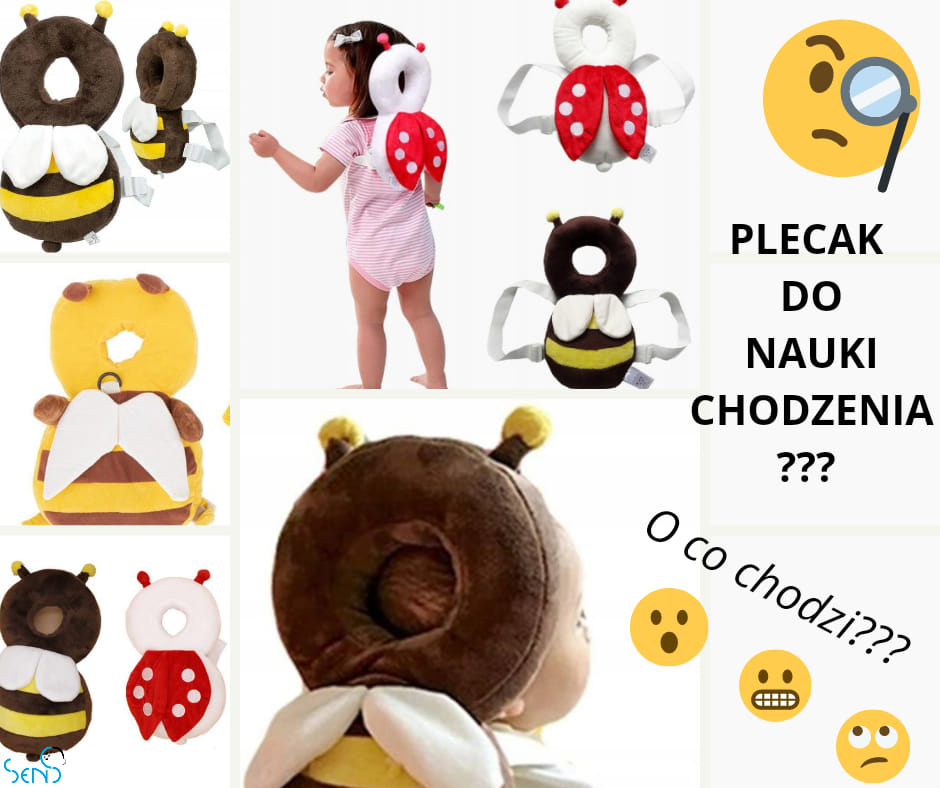 O co chodzi z plecakiem do nauki chodzenia?