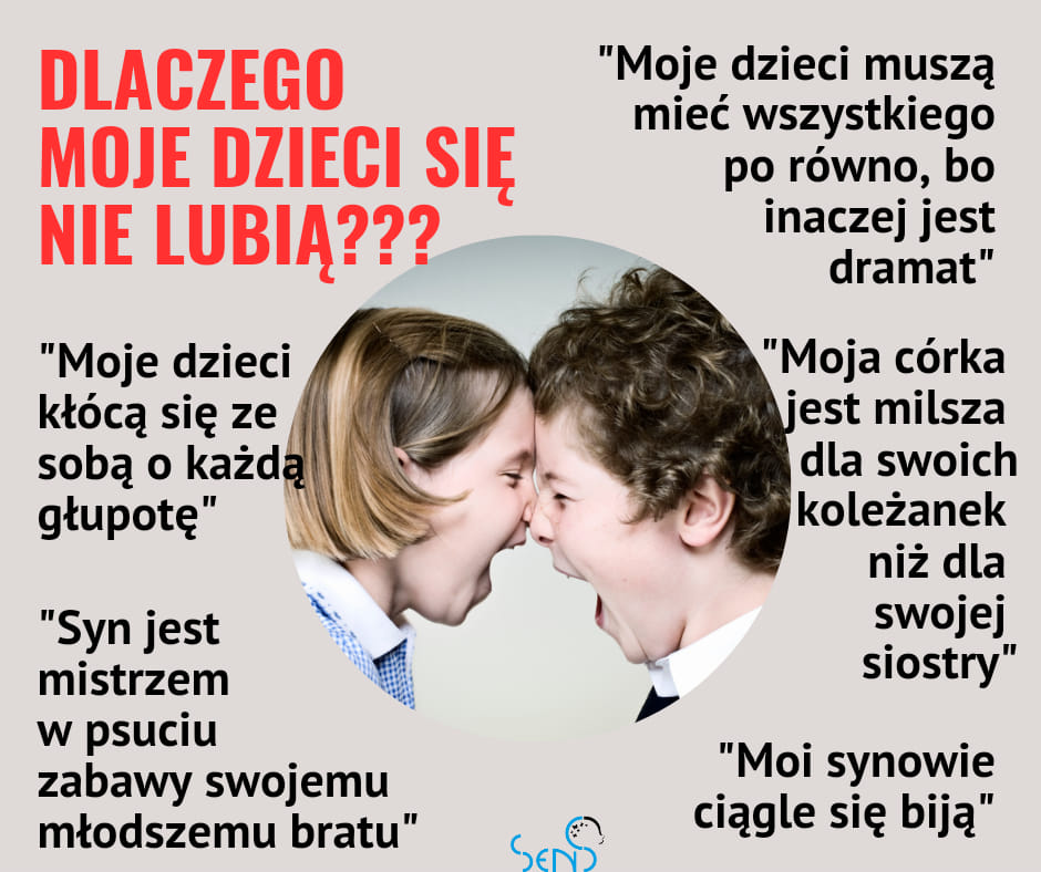 Dlaczego moje dzieci się nie lubią???