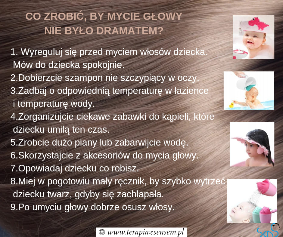 Co zrobić, by mycie głowy nie było dramatem