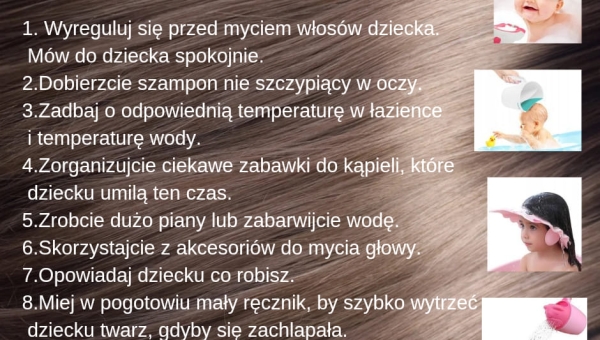 Co zrobić, by mycie głowy nie było dramatem
