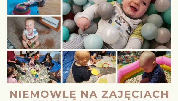 Niemowlęta na zajęciach sensorycznych?