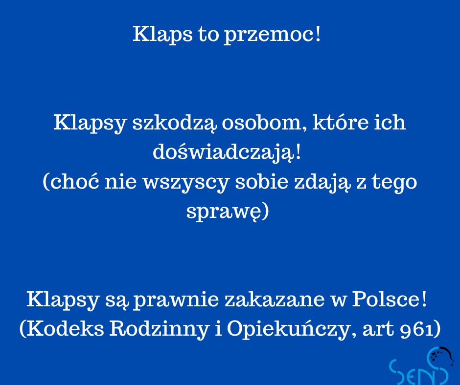 Klaps to przemoc!